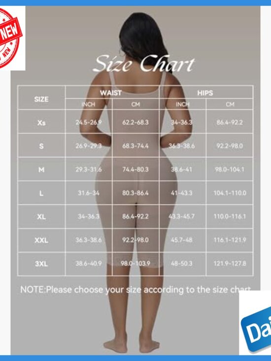 Medium Tummy Control Shapewear Bodysuit with Zipper, Adjustable Straps, - Picture 6 of 7